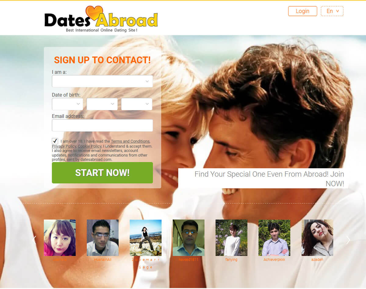 Intranational Dating Sites