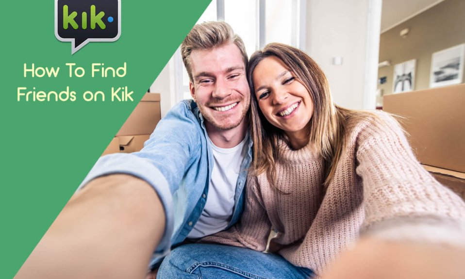 how to find friends on kik