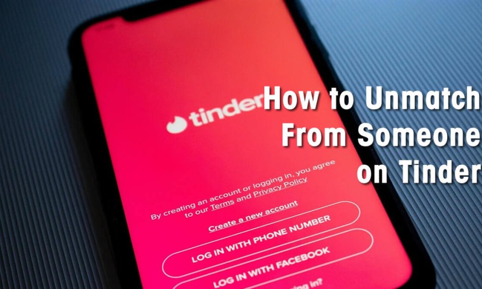 How to Unmatch From Someone on Tinder