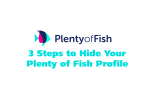 3 steps to hide your plenty of fish profile