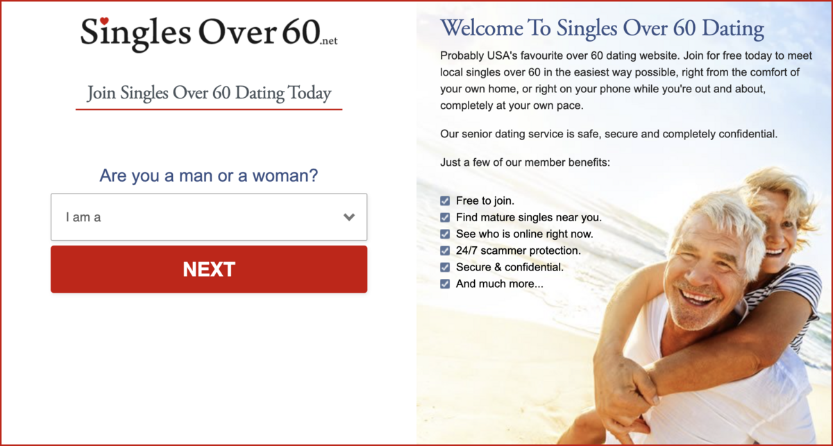 Dating over 60s